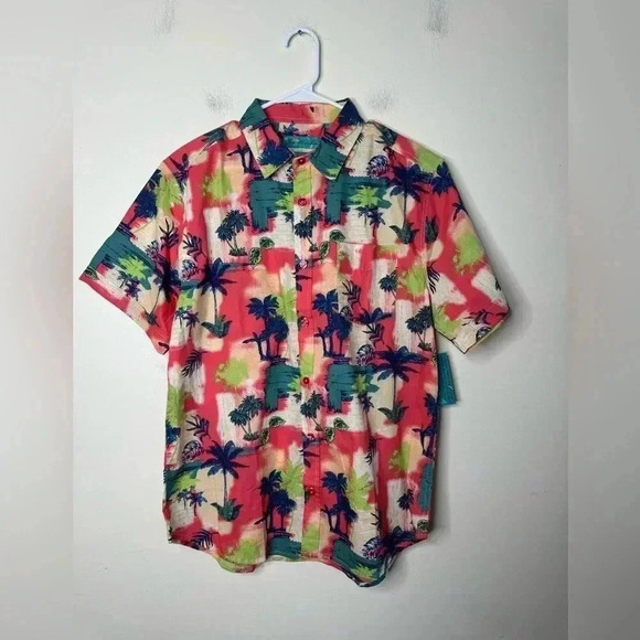 Joe Marlin L Tropical Shirts Hawaii- Lot of 2 - Picture 2 of 10